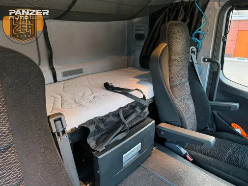 Мерседес Атего 1230, 2018 год, шторно-бортовой 50 кубов, ворота - фото 26