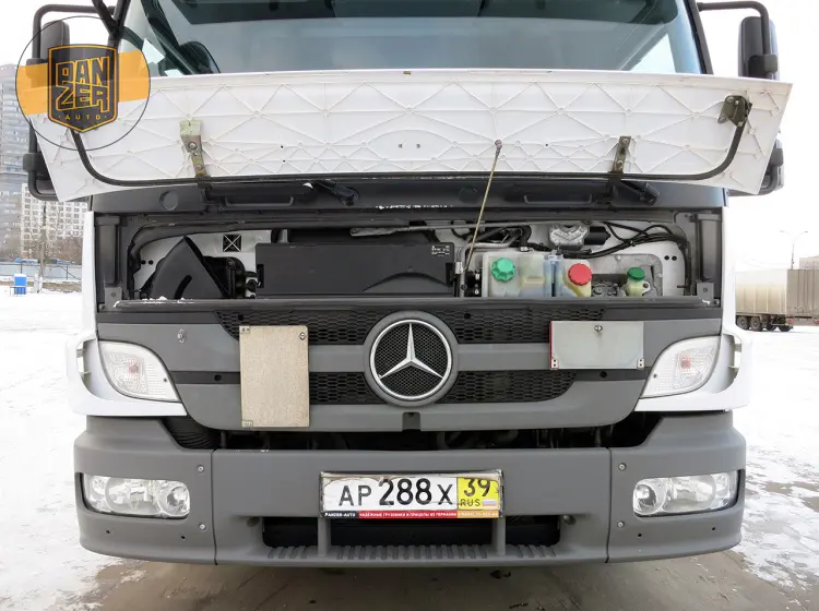 Mercedes Atego 1224L, 02/2013г, штора 50 м3, гидролифт, 2 спальника - фото 18