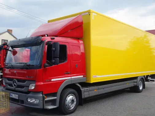 Mercedes Atego 1224, термос 55м3, кузов 8.2м - фото