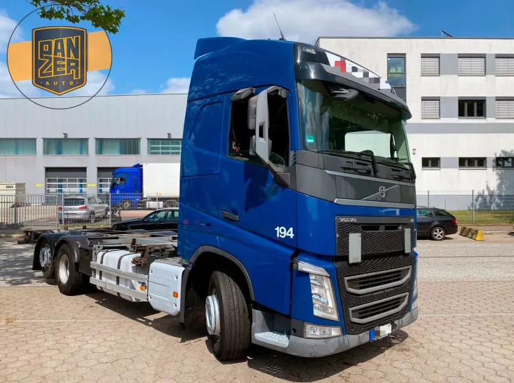 Volvo FH 460, БДФ контейнеровоз 6x2 из Германии, 2014 г, г/п 16 тонн - фото