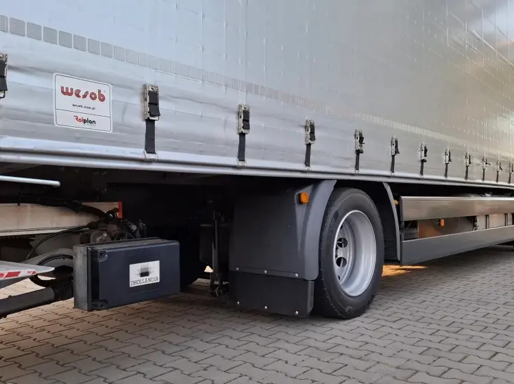 man tgx 18.360, 2019 года, штора 20 палет, ворота и гидроборт 14