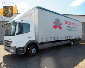 Грузовик тентованный Mercedes Atego 1218, 2012 год | 0