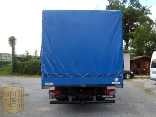 MAN TGL 8.220 BL, борт-тент 36м3, 09/2012, кондиционер - фото
