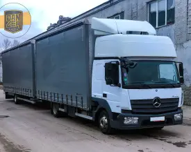 Автопоезд Mercedes Atego 823 120 кубов, 2015 год | photo 0