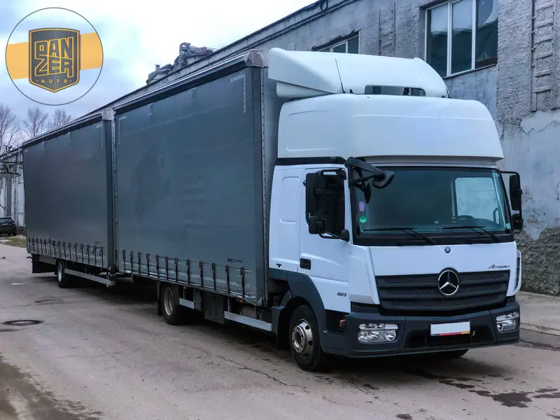 Автопоезд Mercedes Atego 823 120 кубов, 2015 год | photo 0