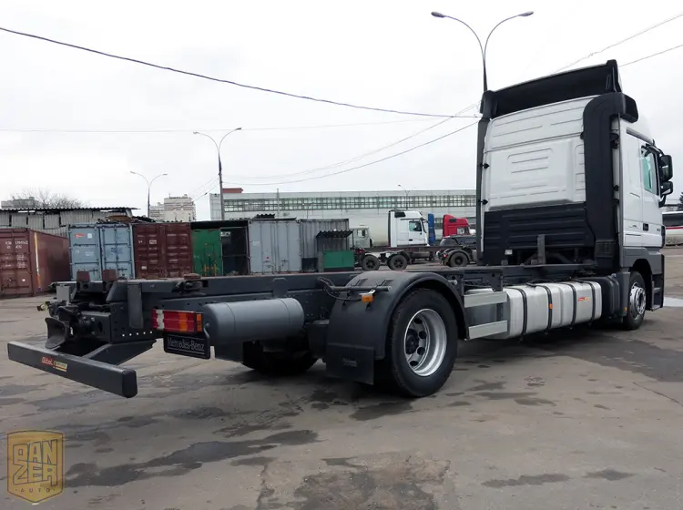 Шасси BDF, Mercedes-Benz Actros 1841 LL, 2010г, кабина Megaspace, макс. комплектация - фото 2