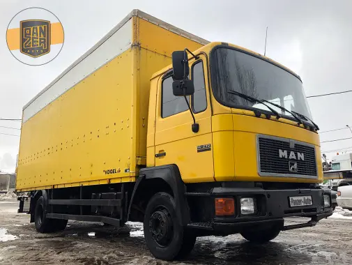 МАН 14.272, фургон восьмитонник, 46 кубов, гидролифт - фото