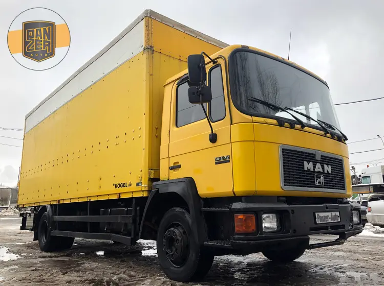 МАН 14.272, фургон восьмитонник, 46 кубов, гидролифт - фото
