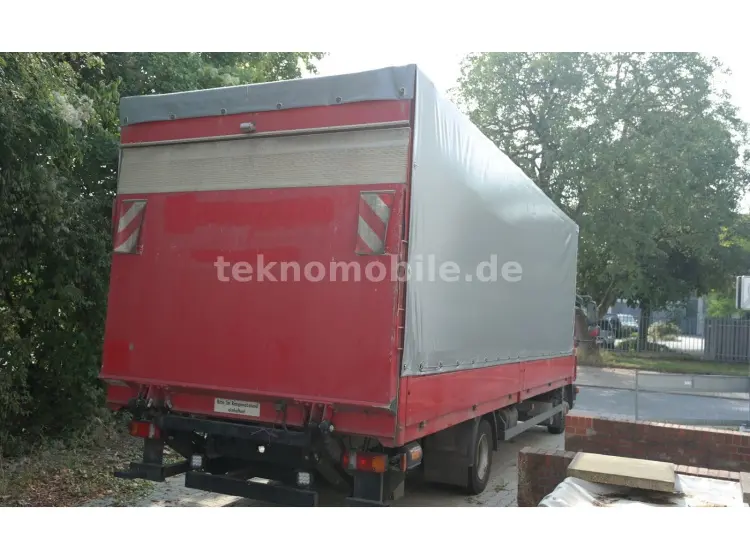 MAN TGL 8.180 BL, борт-тент, длина 7.2м, гидролифт,  без пробега по РФ - фото
