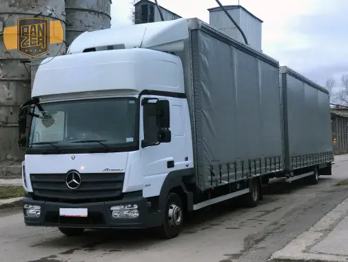 Автопоезд 120 кубов штора, Мерседес Атего 823, 2015 год, без пробега по РФ - фото 8