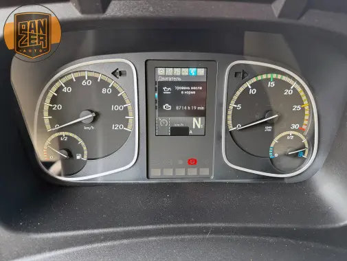 mercedes atego 1224, 2018 год, фургон 50 кубов, гидроборт 36