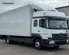 Mercedes Atego 1224, 2016 год, фургон 42 м3, гидролифт | photo 0