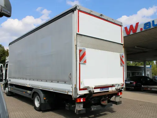 Mercedes Atego 1227 L, 10/2016 год, шторно-бортовая надстройка 46 м3, гидролифт, высокая кабина - фото 8