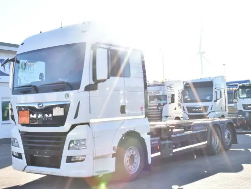 MAN TGX 26.500 контейнеровоз БДФ нового поколения из Германии, 2018 г, кабина XLX, г/п 16т - фото 8