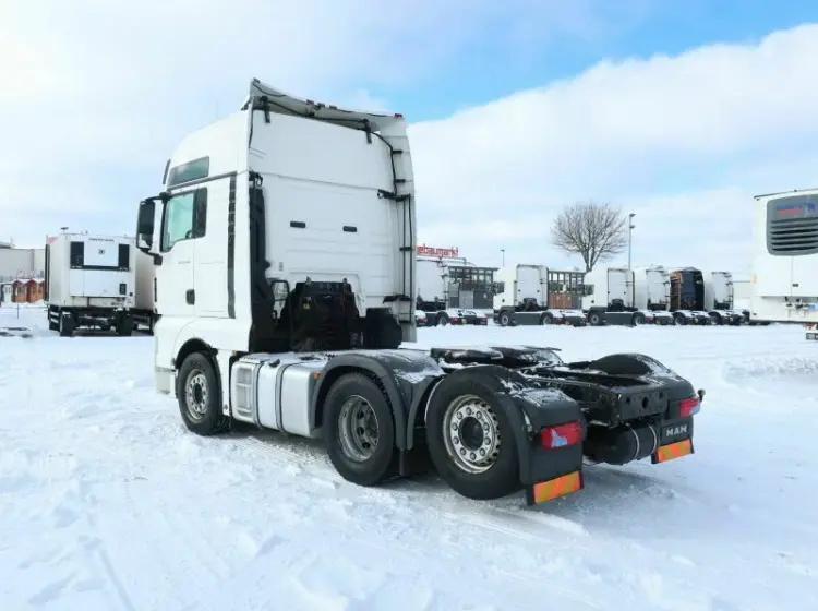 Тягач MAN TGX 26.480, 6х2, кабина XXL, ленивец сзади, без пробега по РФ - фото-детальных