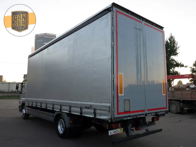 Грузовик тентованный Mercedes Atego 1229, 2012 год | photo 1