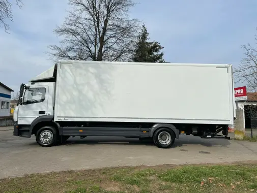 Фургон Mercedes Atego 1221 L, 2015 год, боковая дверь, 18 палет, гидролифт, без пробега по РФ - фото 12