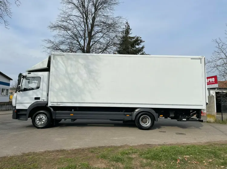 Фургон Mercedes Atego 1221 L, 2015 год, боковая дверь, 18 палет, гидролифт, без пробега по РФ - фото 12