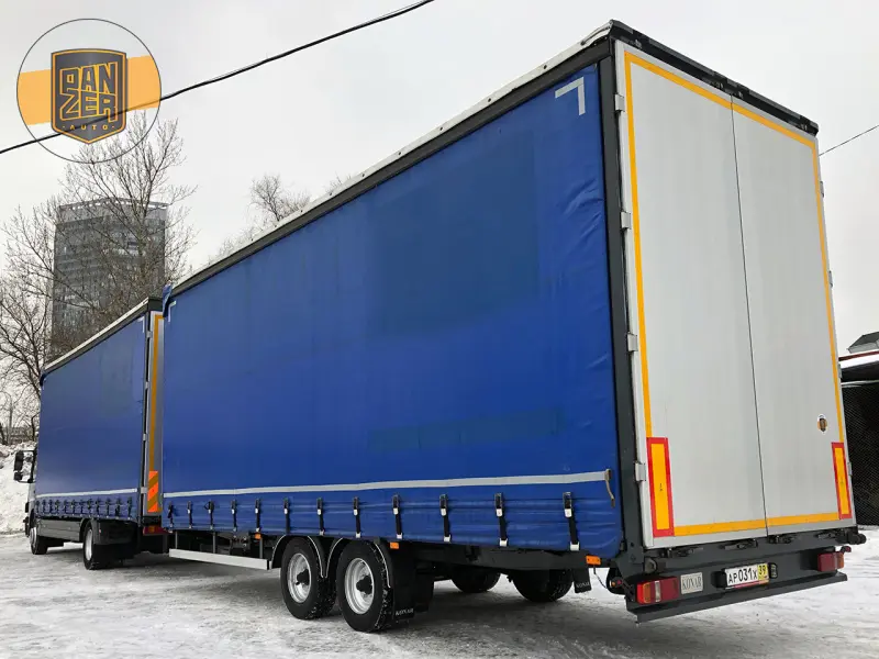 Автопоезд Mercedes Atego 1224 120 кубов, 2013 год | photo 1