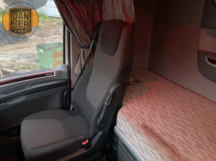 daf xf 510 тягач 6х2, задняя спарка, кабина суперспейс 34
