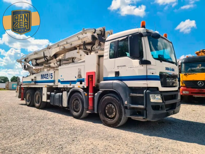 Автобетононасос MAN TGS 37.440, Putzmeister M 42-5, 2009 год | 0