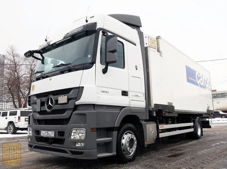 Рефрижератор 10 тонн Mercedes Actros 1841, 2010 г, Carrier Supra 850 - фото