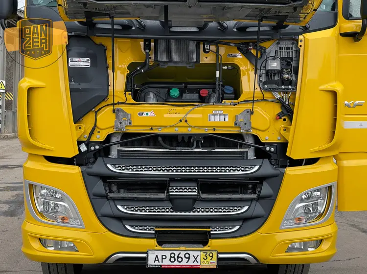 Контейнеровоз BDF DAF XF480 из Германии, 2018г, Super Space Cab, гидроборт - фото 17