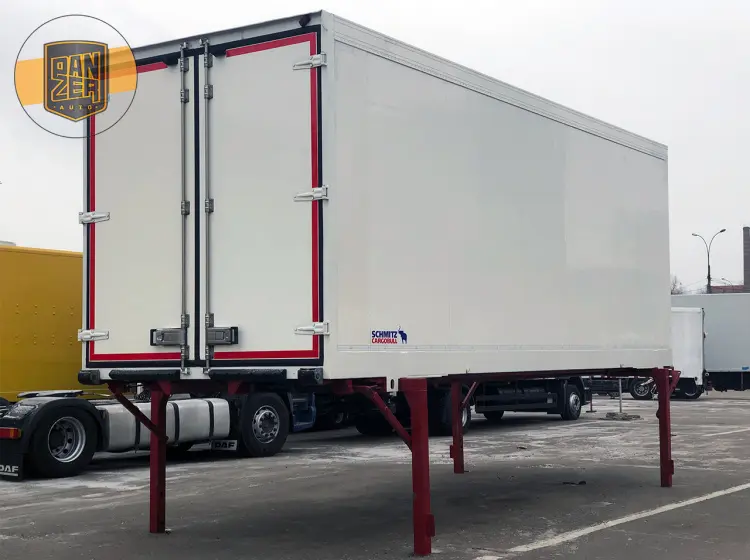 Съемный кузов БДФ Schmitz тушевоз, установка Thermo King SL-100e - фото 5