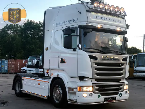 Тягач Scania R450 Streamline, 2014 г, АКПП, кабина Topline, работал на Европу - фото-детальных 8