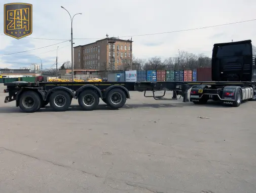 Полуприцеп контейнеровоз, 4 оси, Meusburger SW-480, 2012 год - фото 19