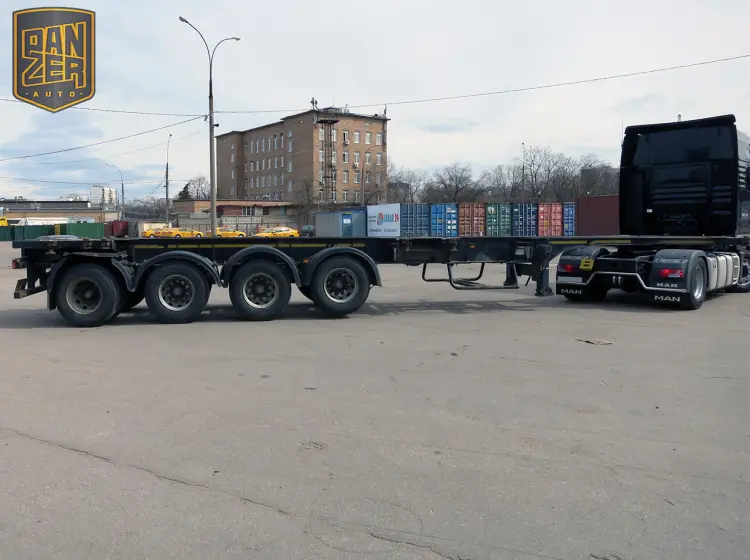 Полуприцеп контейнеровоз, 4 оси, Meusburger SW-480, 2012 год - фото 19