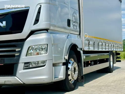 MAN TGX 18.460, 2019 год, десятитонник, тентованный м3 с воротами - фото 17