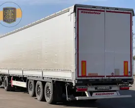 Шторный полуприцеп Kassbohrer  XS, 2018 год | 1