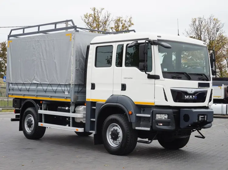 Новый MAN TGM 15.250, полноприводный грузовик со сдвоенной кабиной - фото 8