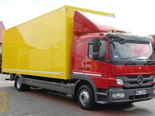 Mercedes Atego 1224, термос 55м3, кузов 8.2м - фото 4