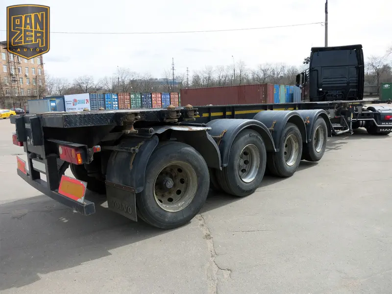 Полуприцеп контейнеровоз Meusburger SW-480, 2012 год | photo 0