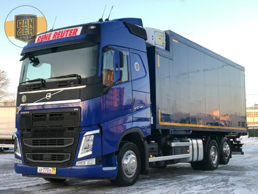 Рефрижератор пятнадцатитонник Volvo FH 500, объем 45 кубов, 2017 год - фото 6