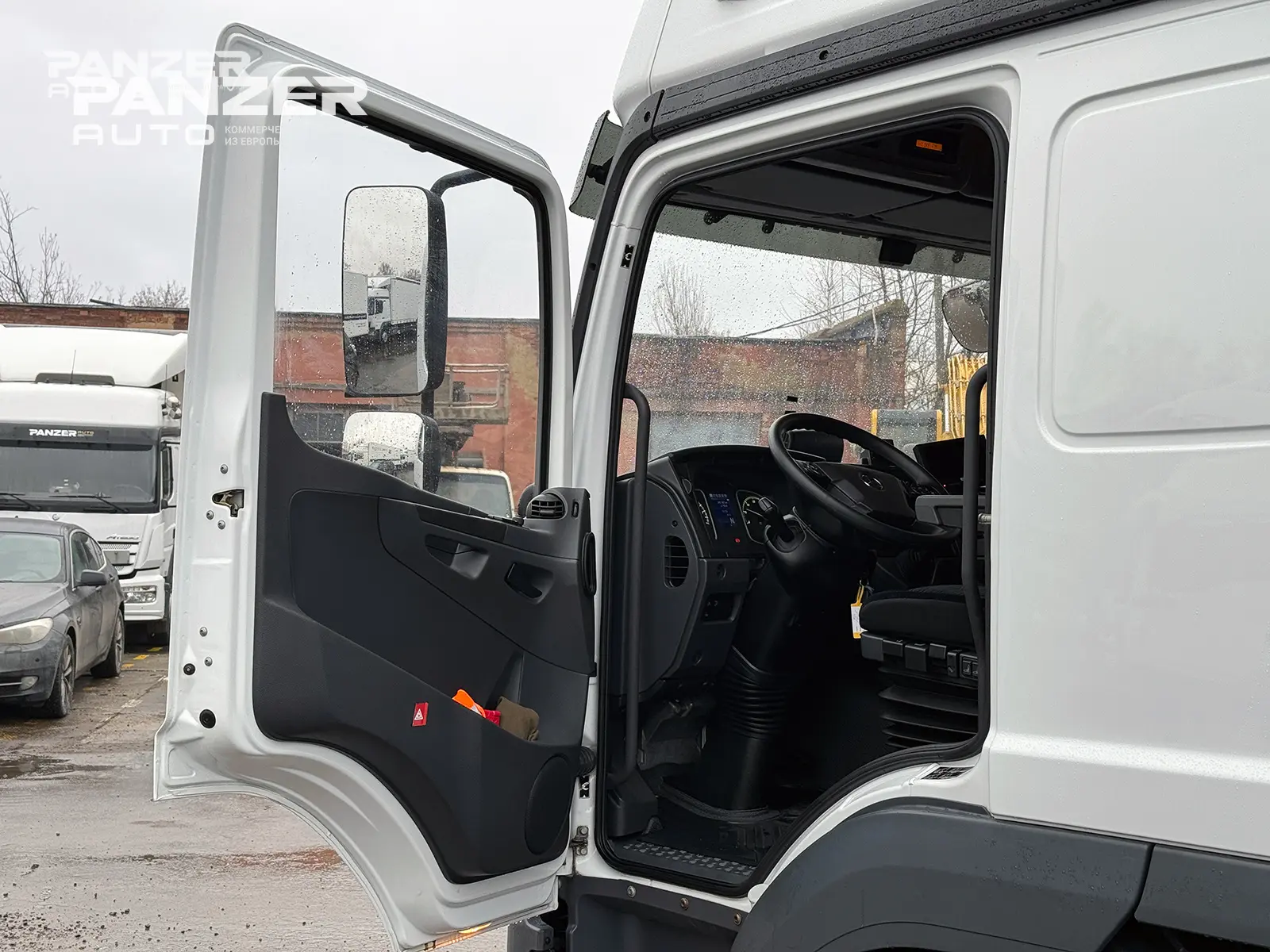 Mercedes Atego 1230, 2019 год, штора 46 кубов, ворота - фото 29