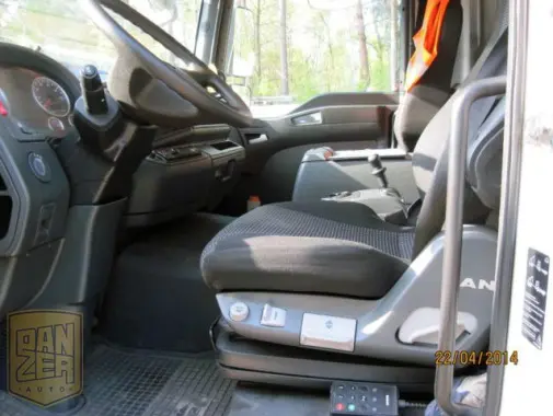 MAN TGL 12.220, штора-борт 44м3, все загрузки, гидролифт - фото 3