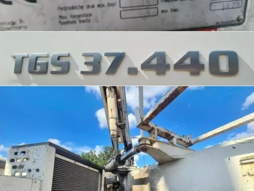 Автобетононасос 42 метра Putzmeister M 42-5 на шасси MAN TGS 37.440, без пробега по РФ - фото 10