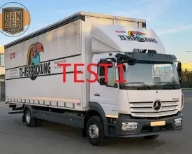 Грузовик тентованный Mercedes Atego , 2015 год | photo 0