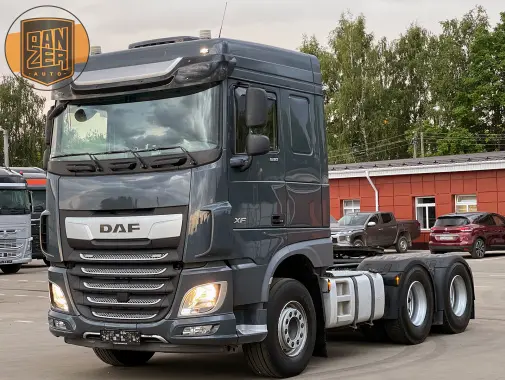 DAF XF530 6x4 тягач-тяжеловоз, сцепной вес 80 тонн - фото-детальных