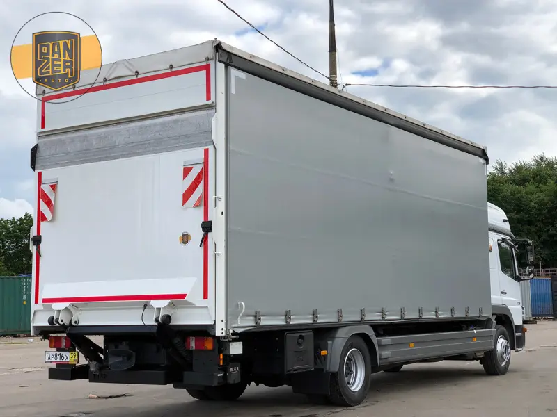Грузовик тентованный Mercedes Atego 1229, 2013 год | 1
