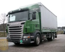 Грузовик тентованный Scania G 400, 2011 год | photo 0