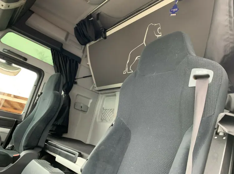 MAN TGX 26.480 контейнеровоз низкорамный BDF из Германии, 2015 г, кабина XLX, г/п 16т - фото 15
