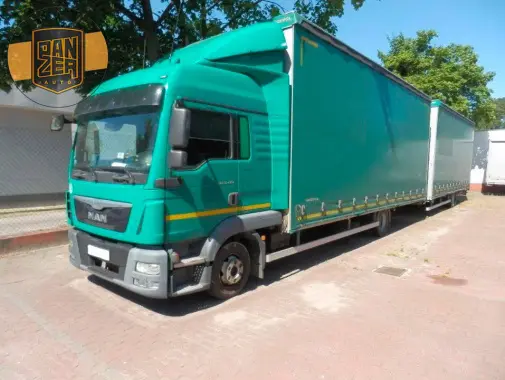 Автопоезд 120 кубов, МАН ТГЛ 8.220, 2014г, без пробега по РФ - фото