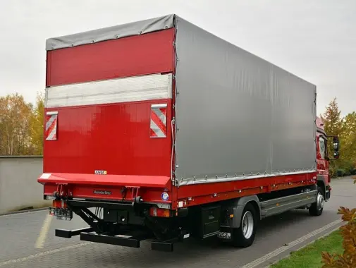 Mercedes Atego 1224 L, борт-тент, длина 7.2м, гидролифт, без пробега по РФ - фото