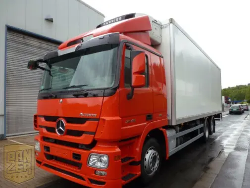 Mercedes Actros 2548LL, реф 50м3, установка Carrier Supra 850, гидролифт 2т - фото