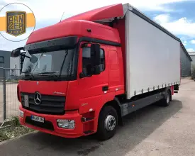 Грузовик тентованный Mercedes Atego 1224, 2015 год | photo 0
