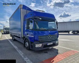 Грузовик тентованный Mercedes Atego 1224, 2014 год | photo 0